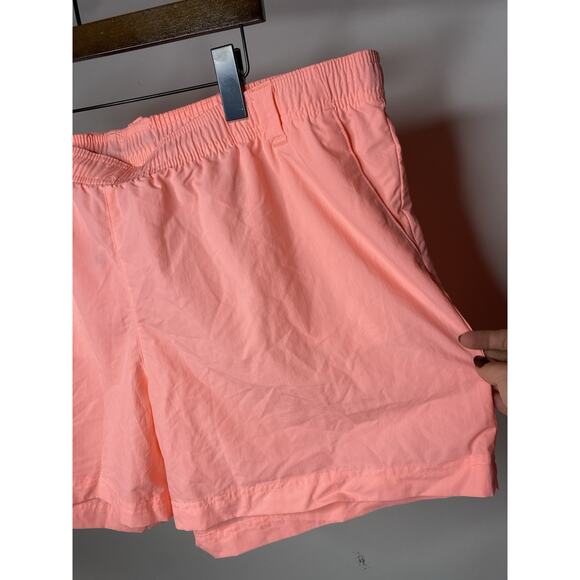 Columbia Women’s Plus 2X Backcast Water Shorts Orange UPF 50 Omni-Shade PFG - Picture 2 of 9